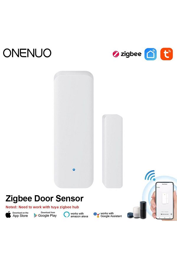 Choice-Onenuo Tuya Zigbee Door Sensor Smart Home Security Window Detector Automatic Sliding Door Magneti... 1