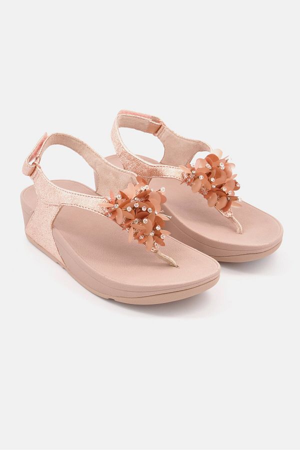 Fitflop-Women Boogaloo Back Strap Sandals, Pink 1