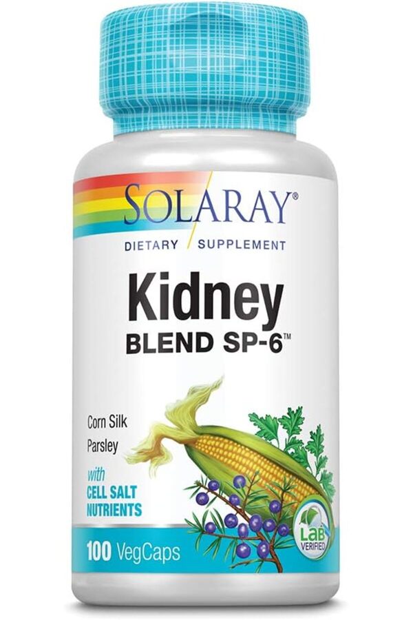 Solaray-, Kidney Blend SP-6, 100 VegCaps 1