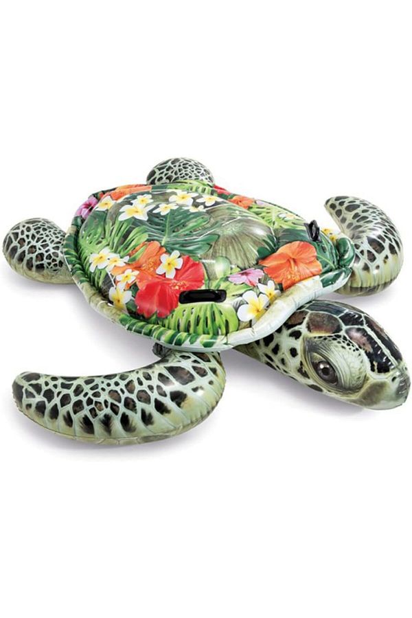 Intex-Intex Realistic Sea Turtle Ride On Float - 57555 1
