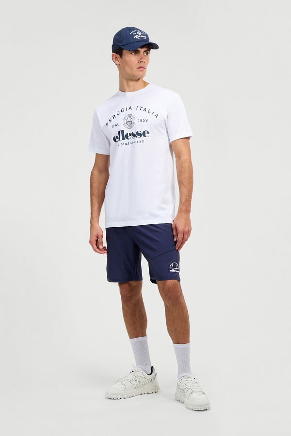Ellesse-Pánské tričko – bílé 1