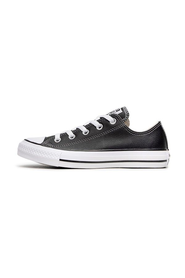 converse-Chuck Leder 132174 C Ct as Ox Classic Lea Black Schwarz - Trampki 1