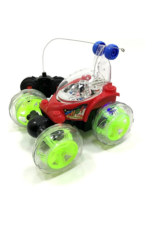 Genel Markalar Işıklı Çılgın Akrobat Uzaktan Kumandalı Araba M10