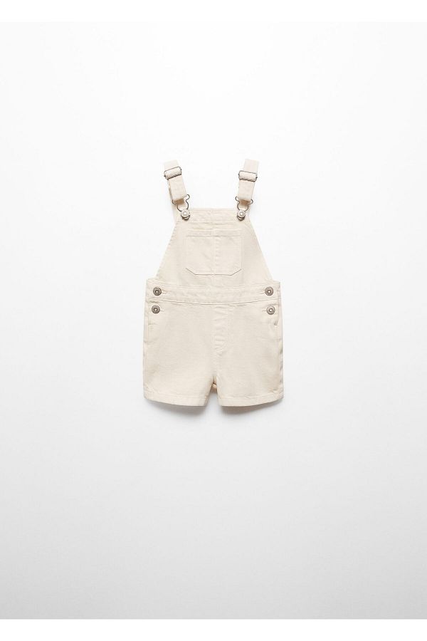 MANGO-Baby Boy Rompers - Sand 67096329 1