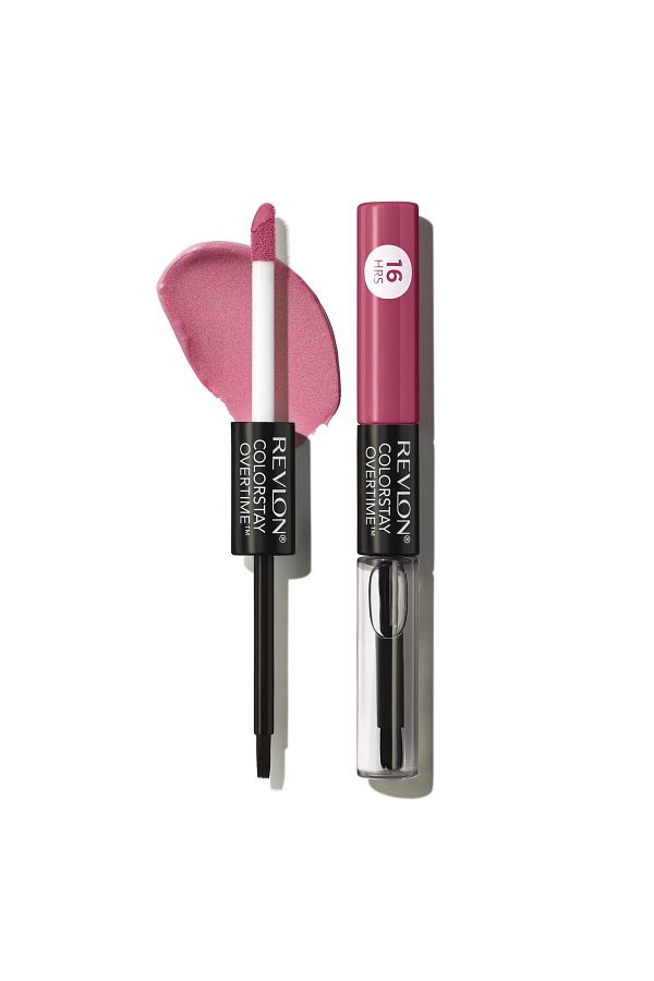 Revlon-Liquid Lipstick & Gloss, ColorStay Overtime, Dual Ended, 005 Infinite Raspberry, 0.07 Fl Oz 1