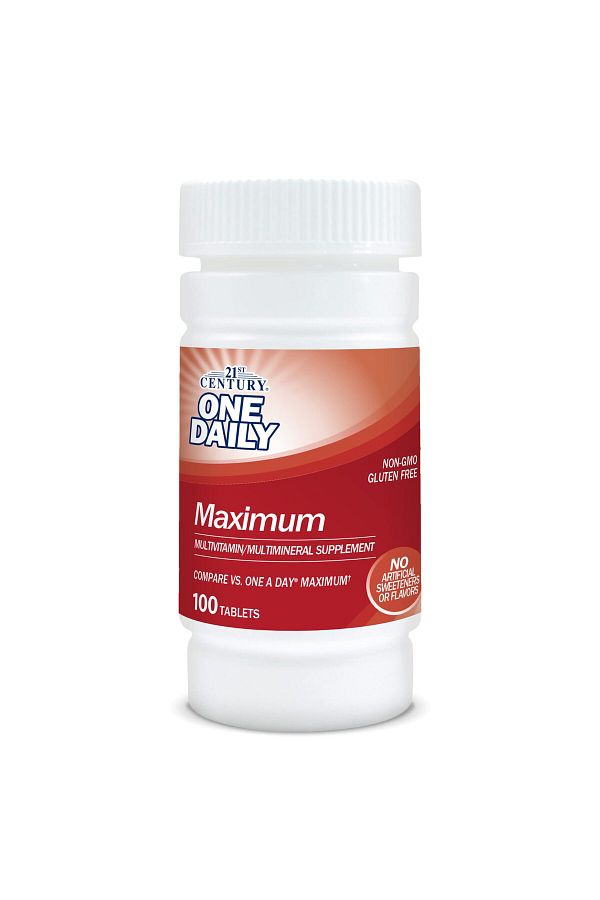 21st Century-One Daily Maximum Tablets, 100 Count (Pack of 3) 1
