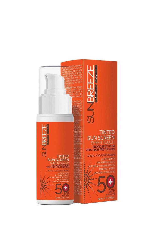 SUN BREEZE-Sunbreeze 50ml Facial Sunscreen - Colorful, 50 Spf 1