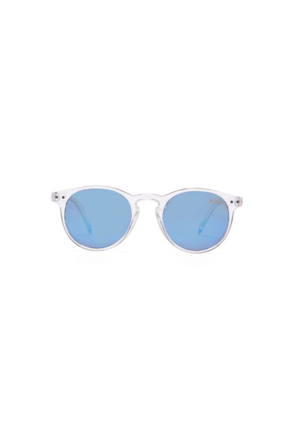 Lee Cooper-Kids Round Polarised Sunglasses Blue Mirror Lens -  LCK112C03 1