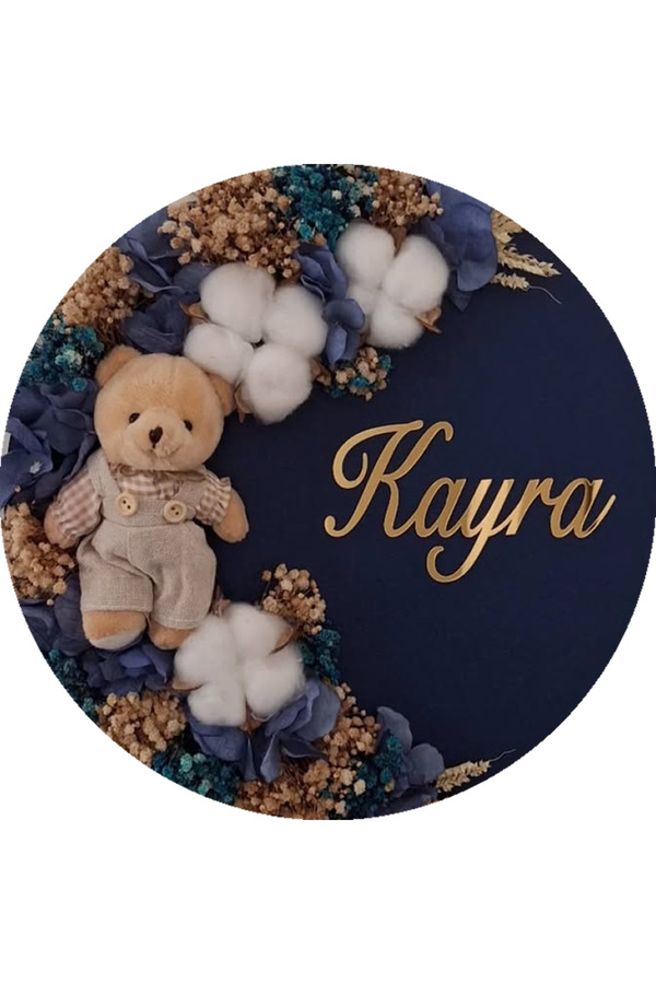 ÇUKUROVA ÜTÜ Kişiye Özel İsimlik Kapı Süsü Hoşgeldin Bebek Çocuk Odası 43