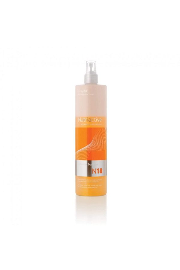 Erayba-NutriActive N18 Collagen Bi-Phase Conditioner - Thermal Protector Detangles & Enhances Smoothness 500ml 1