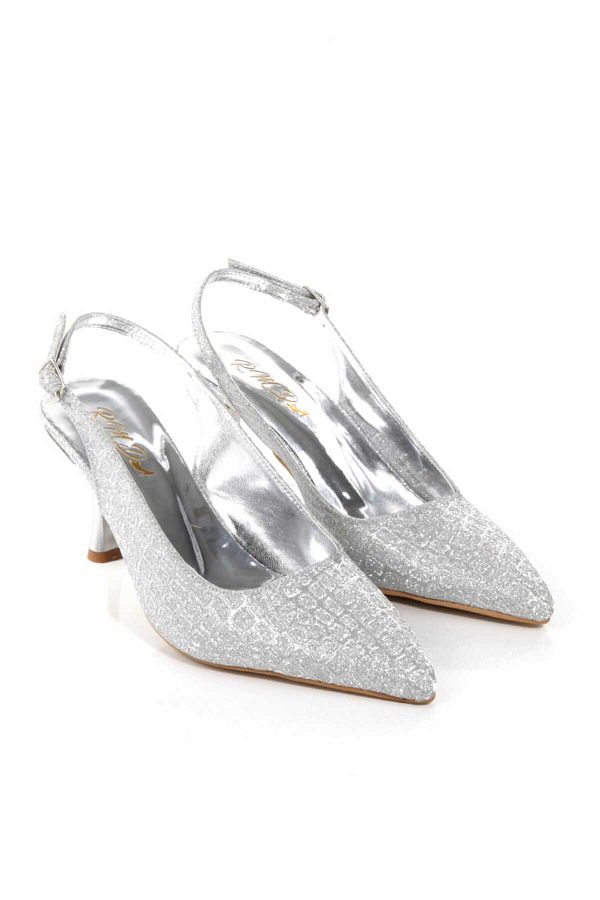 ACMZ SHOES-حذاء بكعب ستيليتو لامع 1