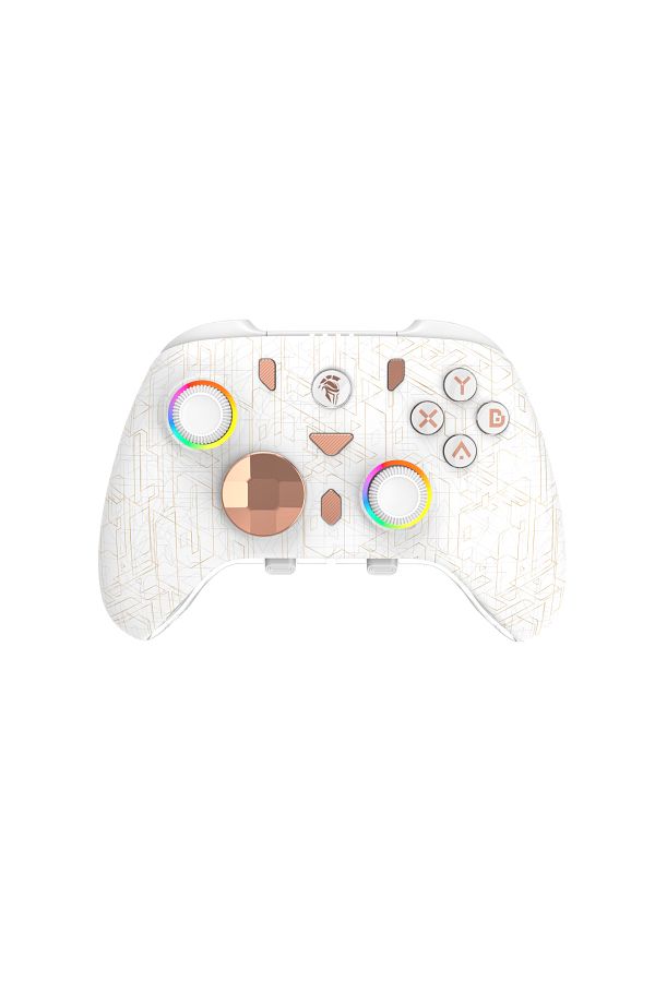 THRONE-Tactical Hero 2.4 Ghz/Bt Dual Mode - Rgb - Bottom and Back 4 Macro- Vibration - Gamepad with Turbo Mode 1