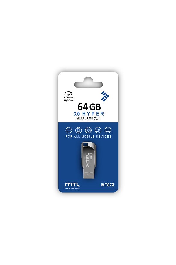 MTL-64 Gb USB 3.0 Metal Memory Drive 1