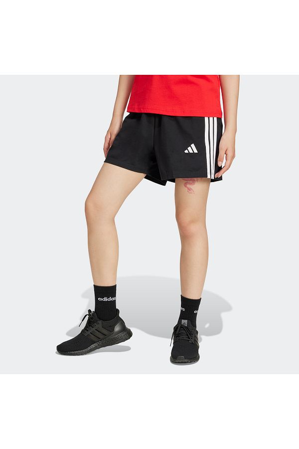 adidas-Essentials 3 csíkos pamut rövidnadrág 1