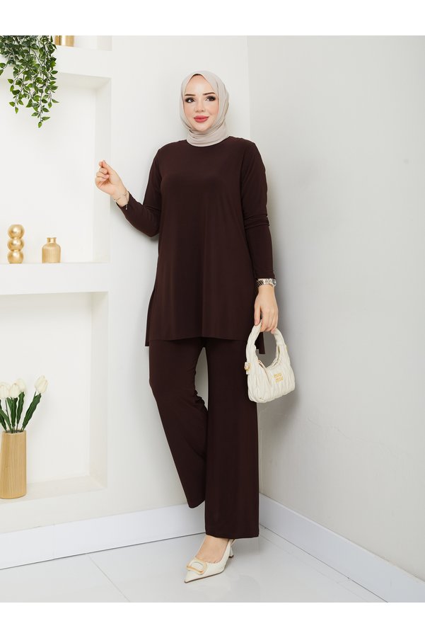 MODAMÜNASİP My Much Wanted Straight Pants Suit with Its Most Beautiful Colors