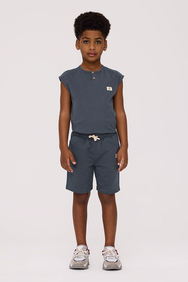 Nebbati Basic-Boy's Anthracite Shorts 1
