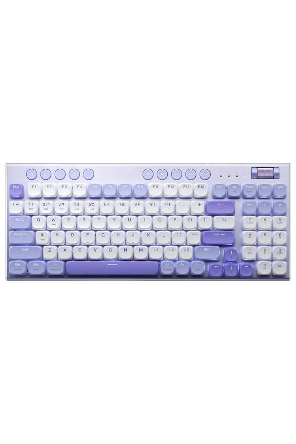 Choice-Red Axis Water Wisteria Thunderobot K96 Wireless Mechanical Keyboard Low-profile Productivity Keyboa 1