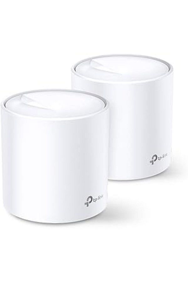 ALKAP-Deco X60(2-Pack) Ax5400 Mbps 1Ghz Quad-Core Cpu Wpa3 Ofdma and Mu-Mimo up to 150 Devices 1