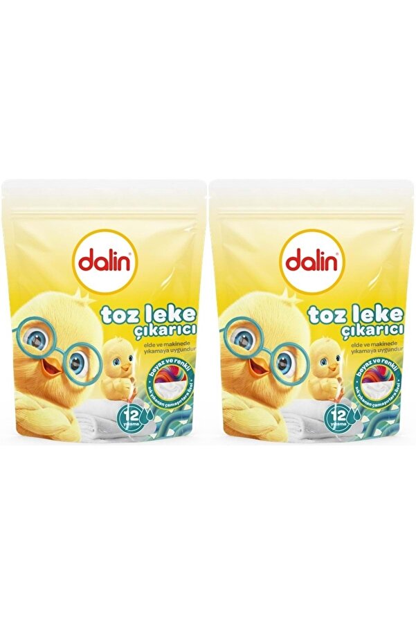 Dalin Toz Leke Çıkarıcı 500gr (TÜM ÇAMAŞIRLAR / ELDE VE MATİK) (2 Lİ SET)