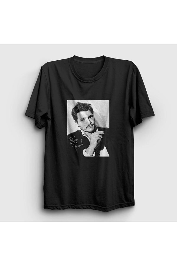 Presmono-Μαύρο μπλουζάκι Pedro Pascal Unisex - 466971 ττ 1