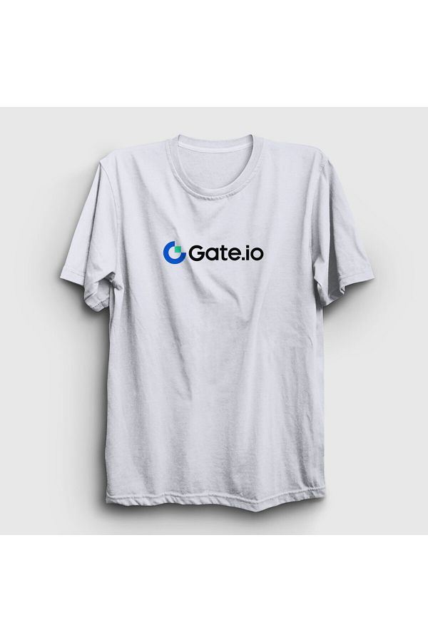 Presmono-Μπλουζάκι Unisex Bitcoin Blockchain - Λευκό, λογότυπο Io Gate 485190 ττ 1