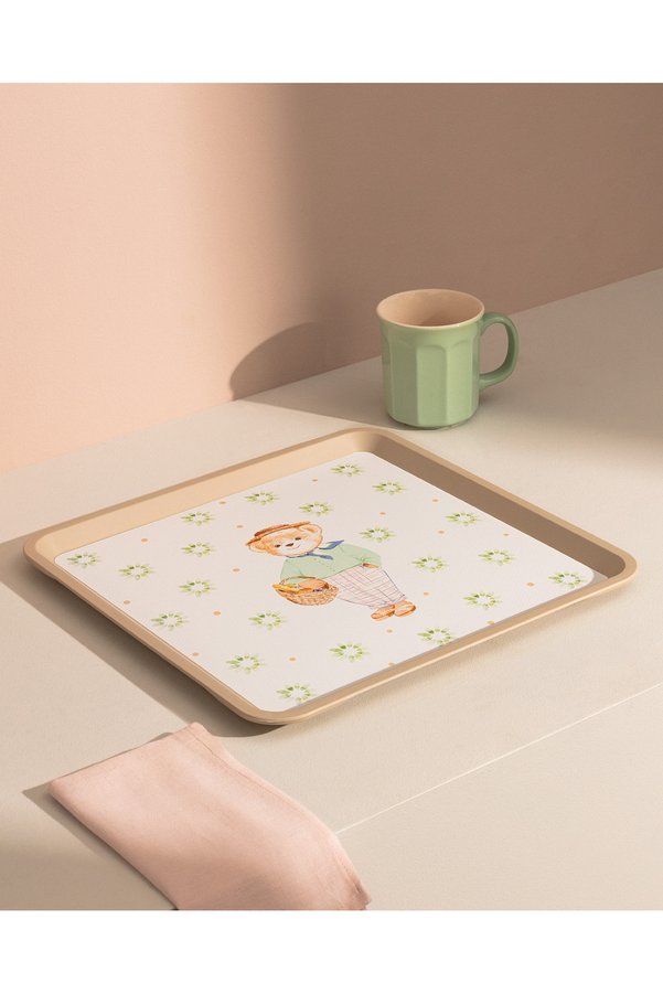 Madame Coco Liana Bear Square Tray