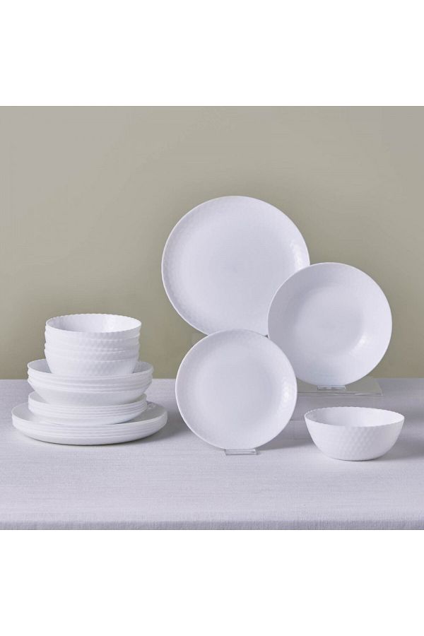 Karaca-White Diamond Opal Tafelservice, 6 Personen, 24-teilig 1