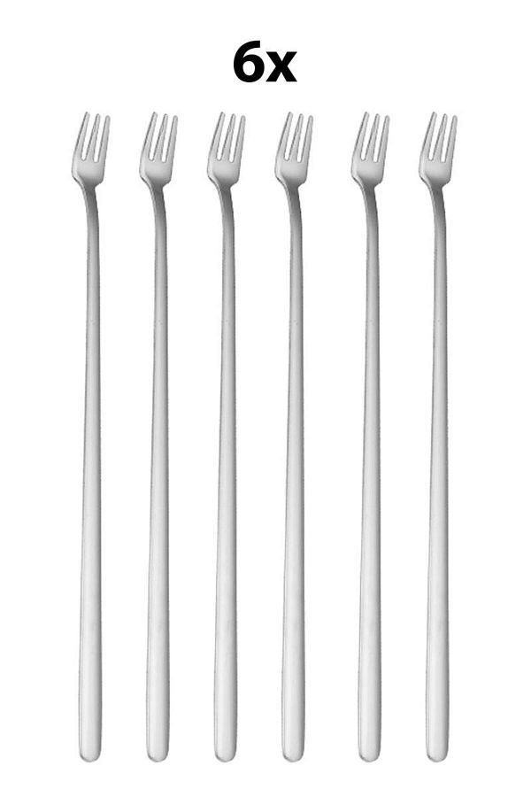 Chavin-6 Pieces 304 Steel 20 cm Cocktail Mixing Bartender Fork 1