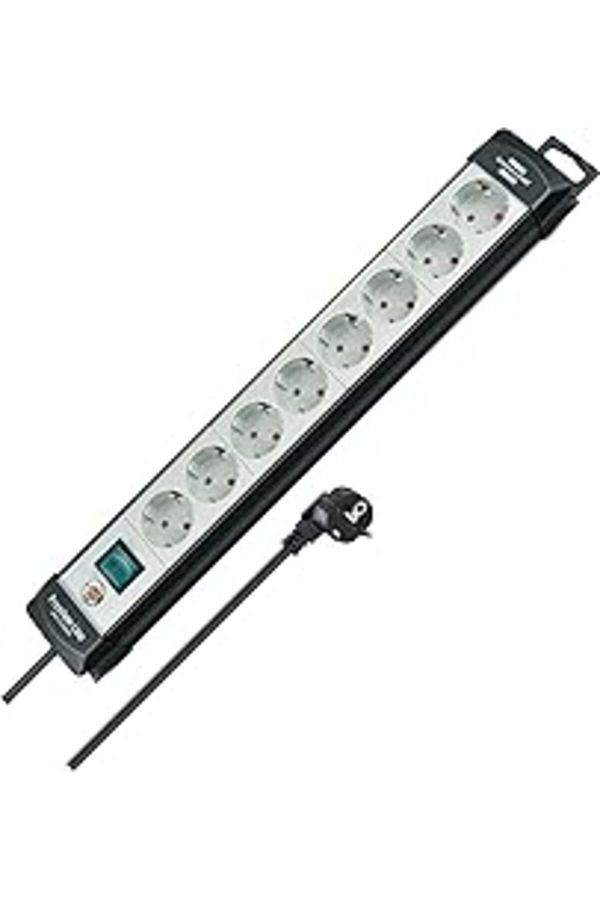 Hepta Collection-Brennenstuhl Premium-Line Power Strip 8 Sockets 3m Socket 1