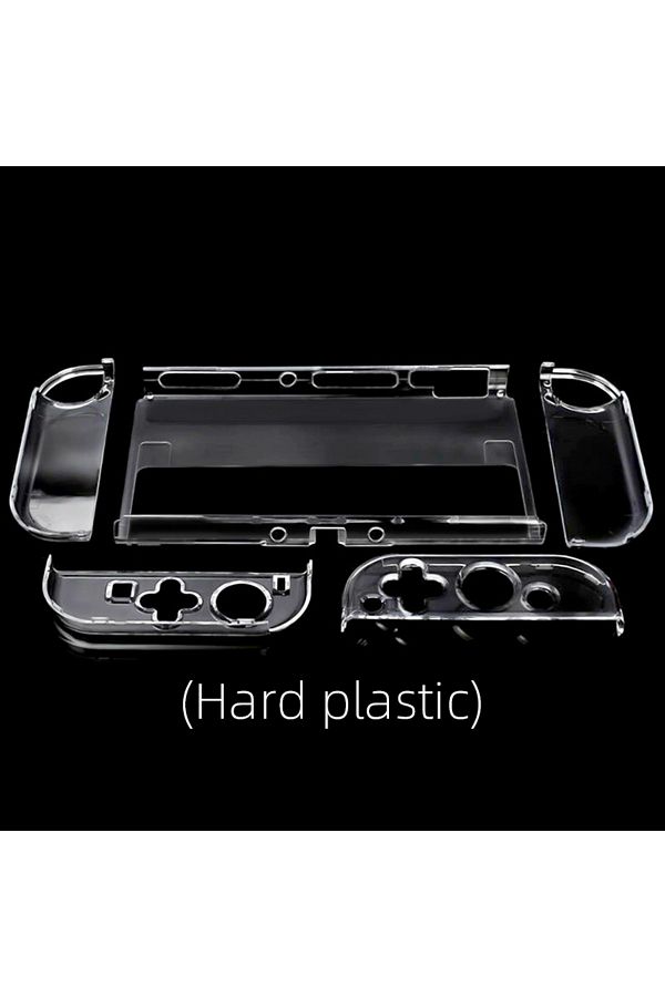 Choice-Hard Clear case DATA FROG Carrying Case Compatible-Nintendo Switch OLED Protective Case Storage Bag 1