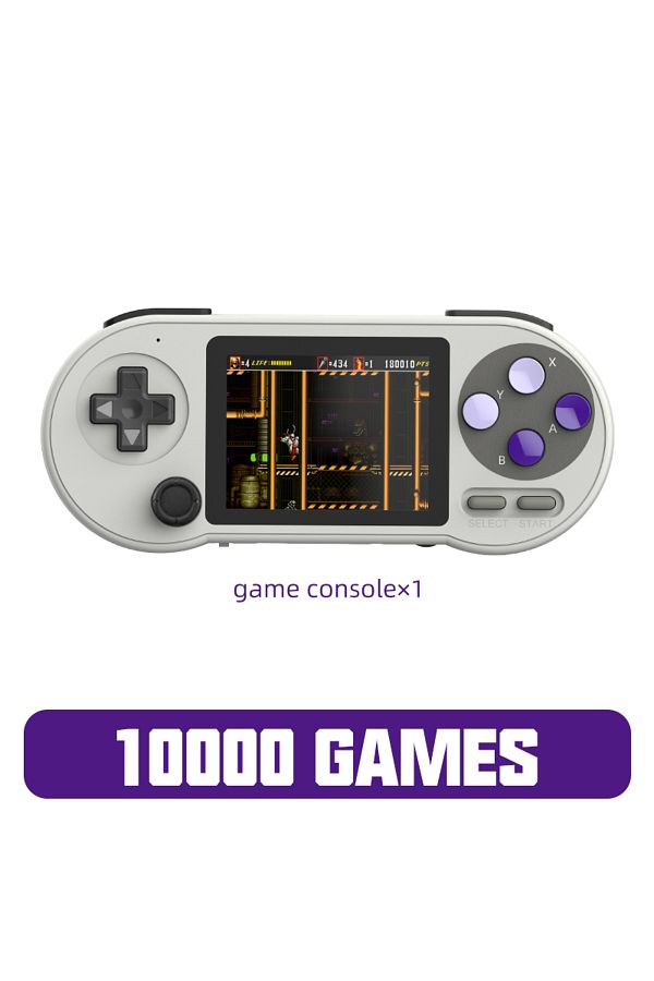 VILCORN-10000 3 inch IPS Screen Handheld Game Console Mini Portable Game Player Built-in 10000+ Retro Games 1