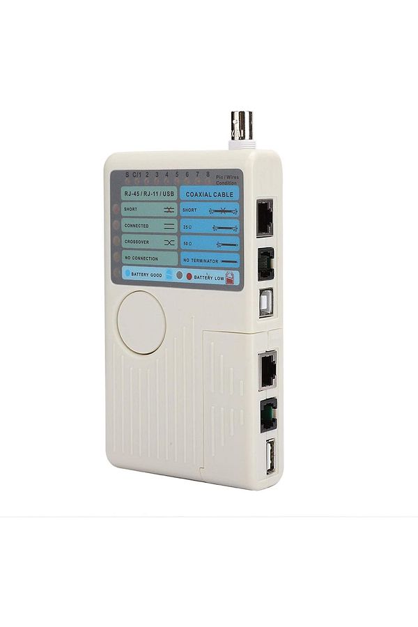 Ninth World-Professional Multi Function 4 In 1 Network Cable Tester Rj45/rj11/usb/bnc Lan Cable Cat5 Cat6 Wir... 1