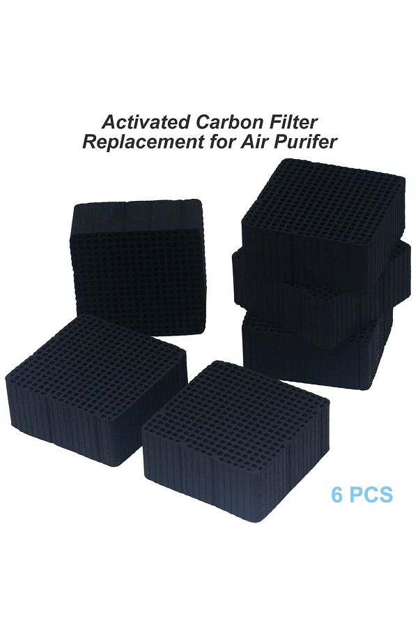 Choice-6PCS 6PCS Activated Carbon Filter Air Purifier Charcoal Block Cube for ELEGOO Anycubc Mini Air Filte 1