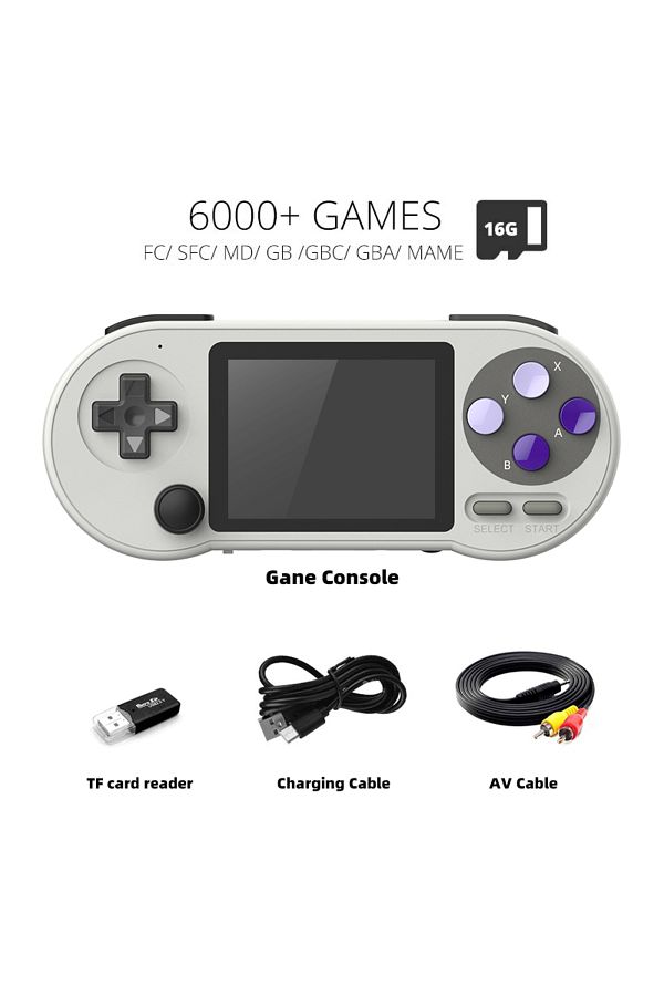Choice-Only Game Console Data Frog Sf2000 Portable Handheld Game Console 3 Inch Ips Retro Game Consoles Bui 1