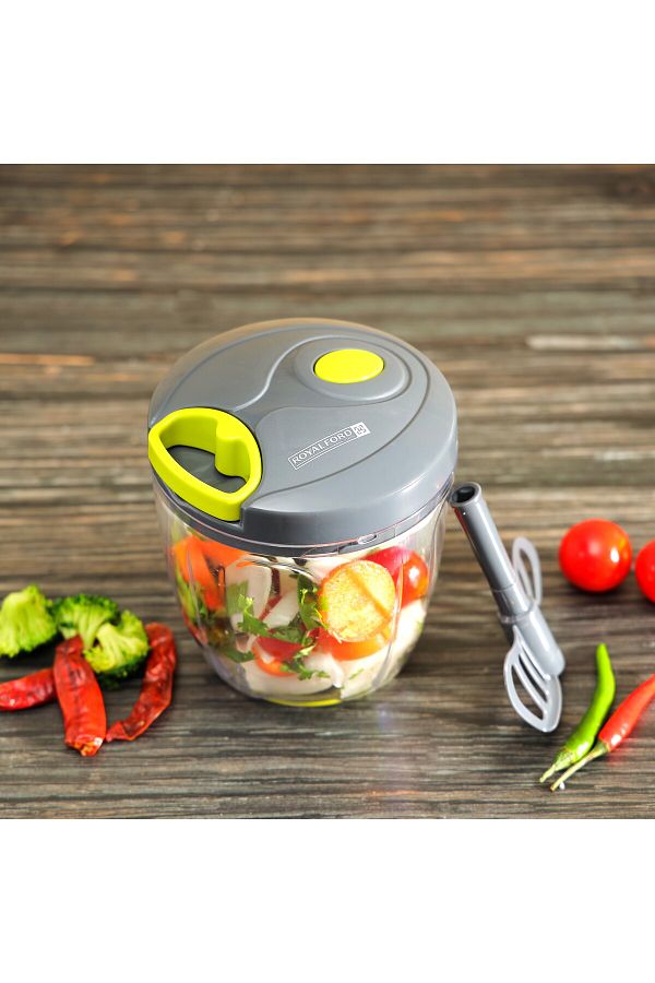 ROYALFORD-900ml Multipurpose Pull Chopper with a Paddle Attachment 1
