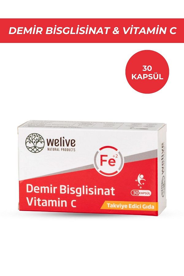 Welive-Vitamin C Bisglicinate Iron Capsule 1