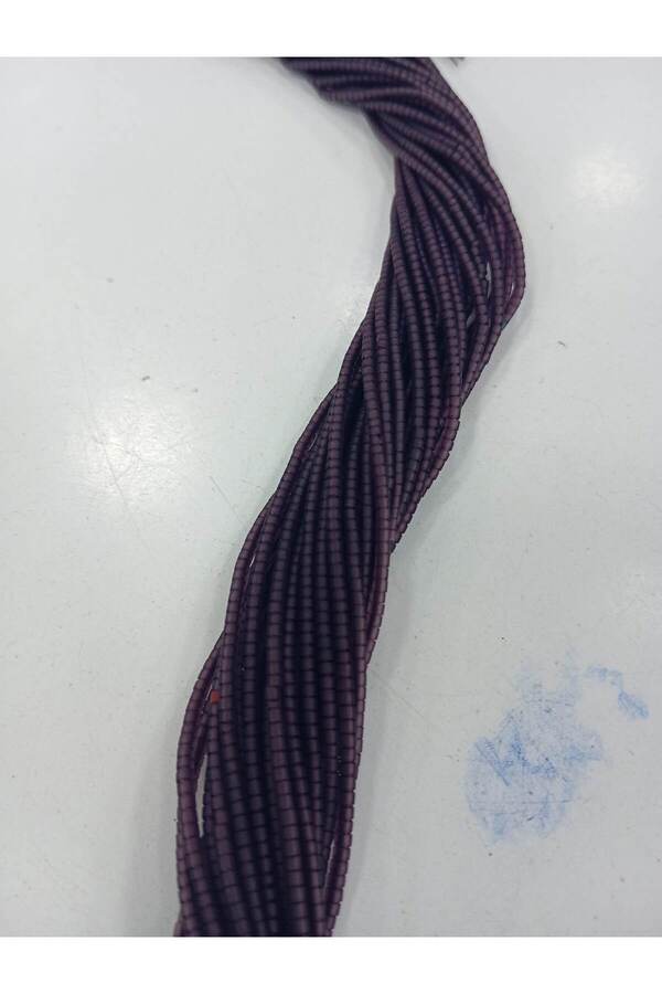 Ralp Moda-Afghan Bead for Minimalist Designs 3 Strings Is 30-32 cm 1 Bead Length Is 1.5 mm and Width Is 2 Mm. 1