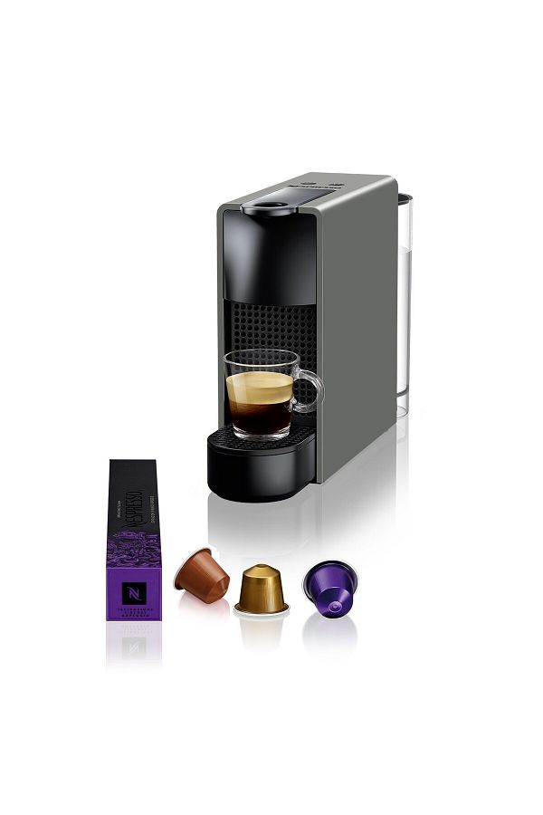 Nespresso-ماكينة صنع القهوة الصغيرة - إنتاج Essenza Gray NESpresso - إصدار AE 1