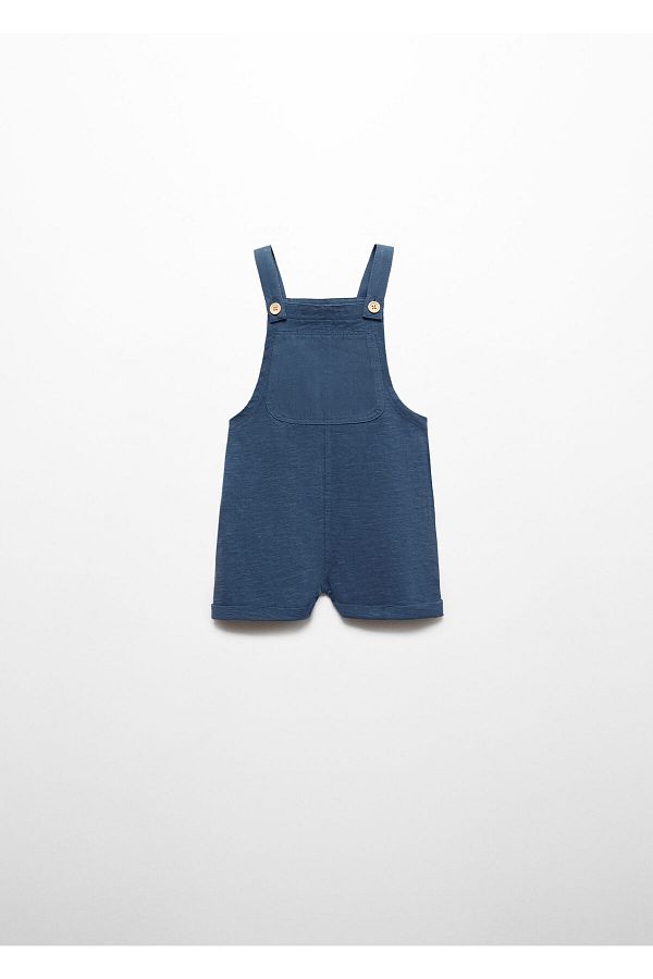 MANGO-Baby Boy Navy Blue Jumpsuit 67086001 1