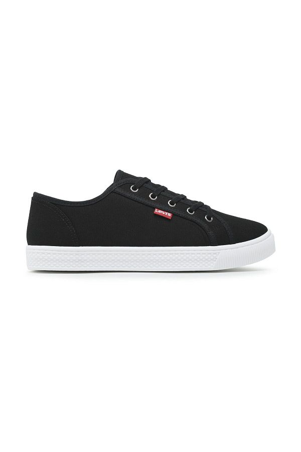 Levi's-Czarne trampki męskie - Malibu Beach 1