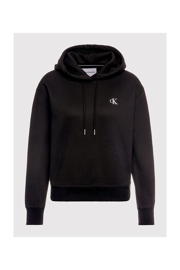 Calvin Klein-Čierna dámska mikina - uvoľnený strih 1