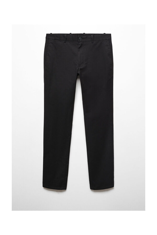 MANGO Man-Kalhoty Slim fit serge chino 1