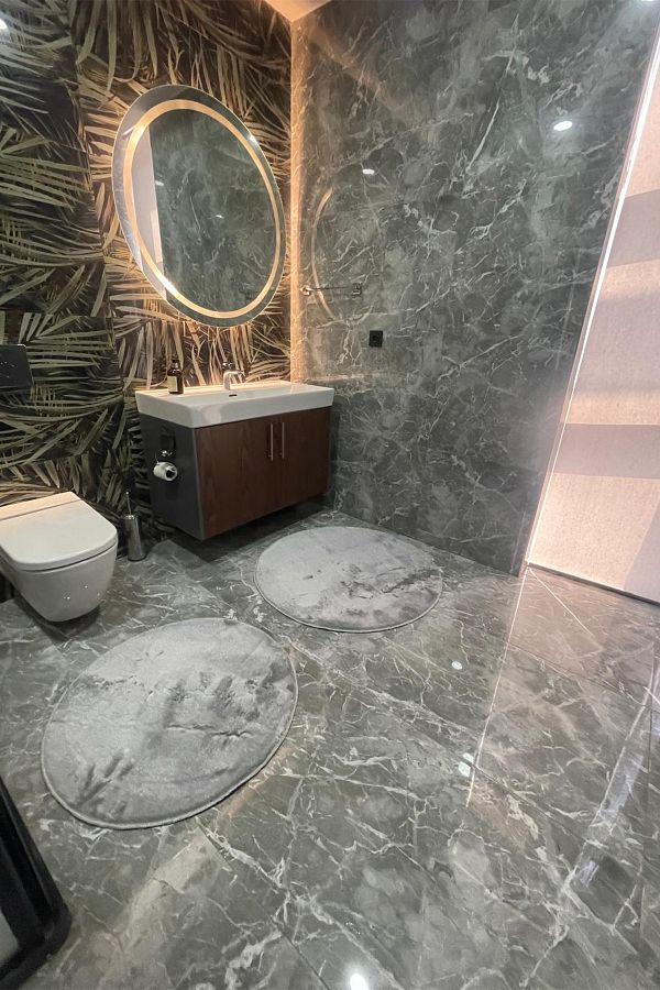 tropikal home-ΣΕΤ ΣΤΡΟΓΓΥΛΟ ΣΤΡΟΓΓΥΛΟ ΣΕΤ ΤΑΙΝΙΑ ΜΠΑΝΙΟΥ ΚΑΘΙΣΤΙΚΟ 80Χ80 ΚΑΙ 100Χ100 1