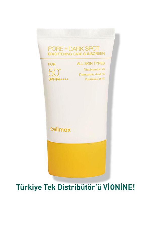 Celimax-Pore Dark Spot Brightening Care Sunscreen Spf50 Pa 50Ml/Anti-Blemish Brightening Sun Cream (Vionine) 1