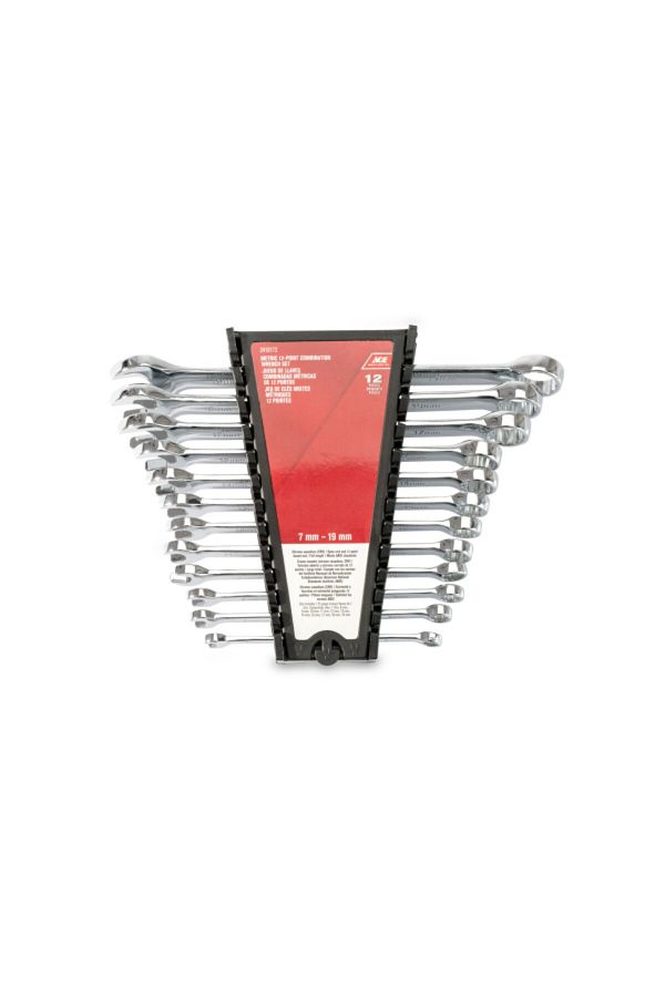 ACE-12-Piece High Quality Sturdy Handle Rust Resistant Combination Wrench Set 1