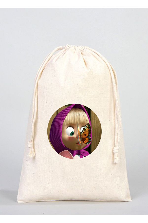 Boomtown-Cotton Raw Cloth Children's Clothing Pouch, Baby Bag Organizer 35X40 cm 1