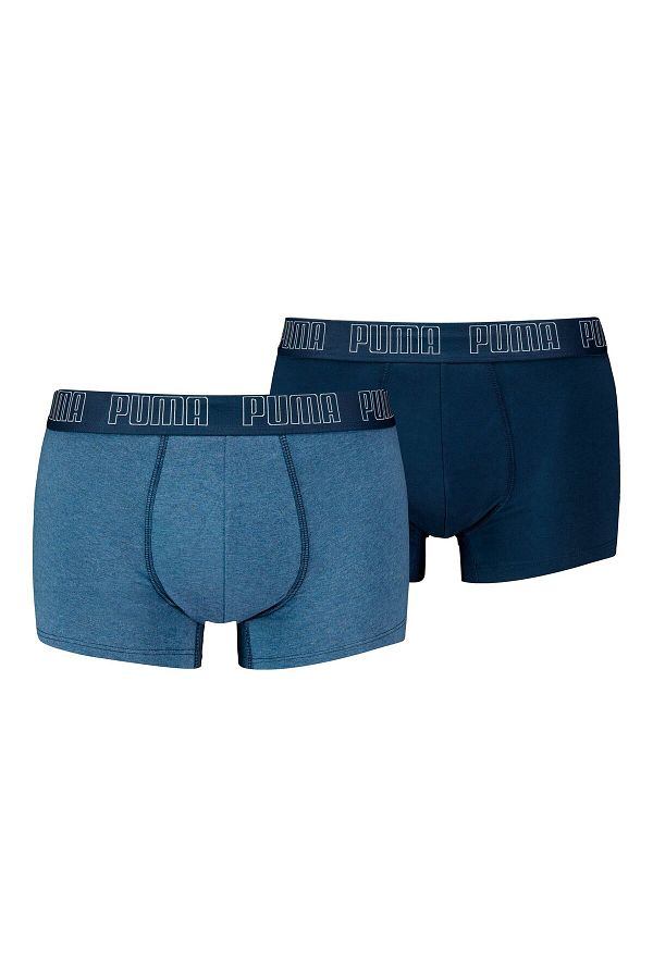 Puma-Herren Boxershorts, 2er Pack - Everyday Trunks 2P, Cotton Stretch, einfarbig 1