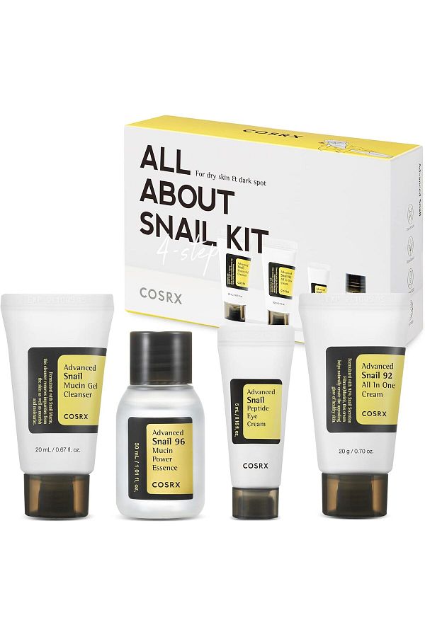cosrx snail-كل شيء عن مجموعة الحلزون 1