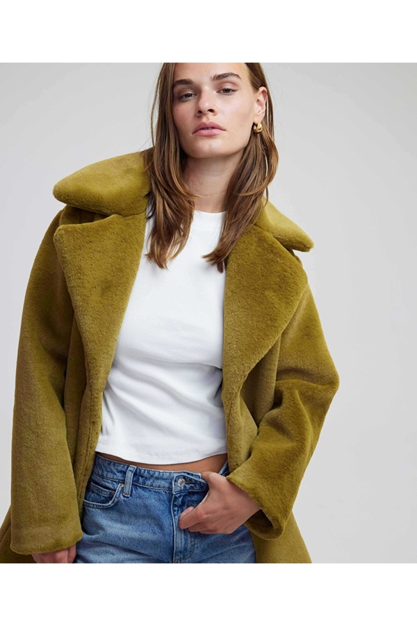MISS IPEKYOL-Faux Fur Coat 1