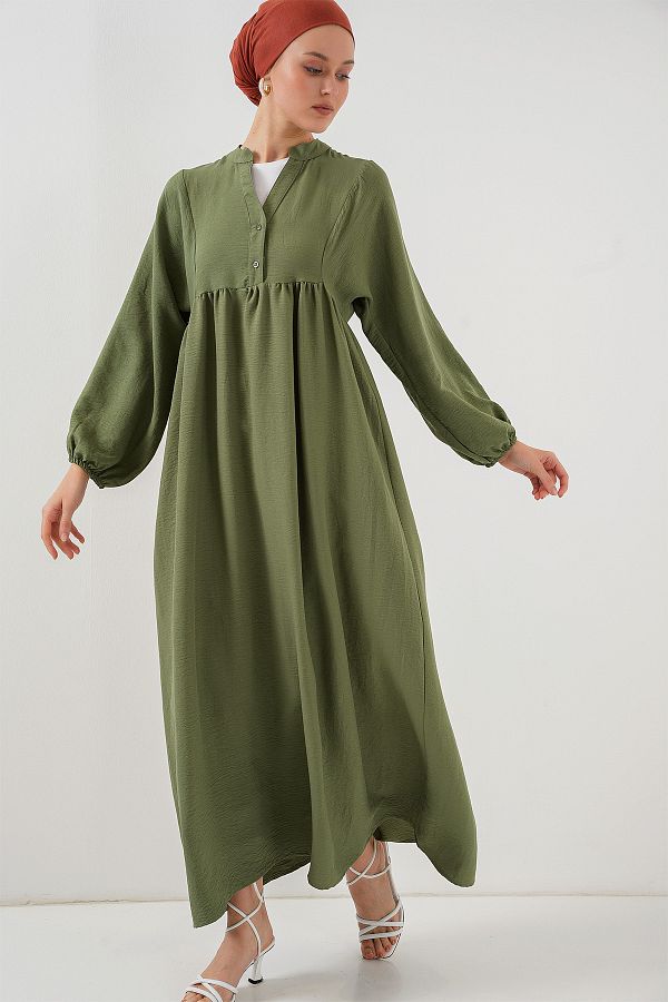 Bigdart-Langes Hijab-Kleid für Damen 2525 – Khaki 1